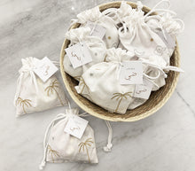 Load image into Gallery viewer, Linen Pouch Basket - Set of 10 (filled)
